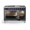 ILVE_UM12FDNS3MBCLP_Majestic_II_48"_Dual_Fuel_Range_oven_opened