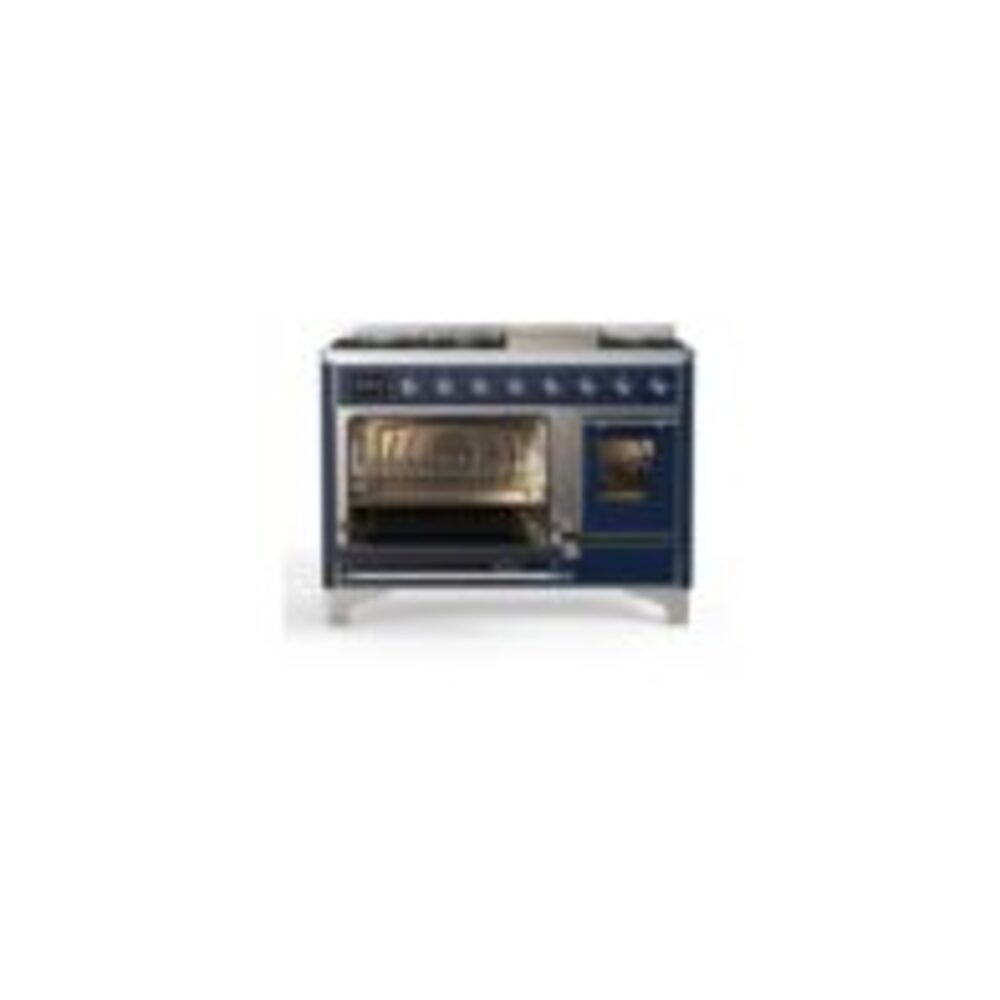 ILVE_UM12FDNS3MBCLP_Majestic_II_48"_Dual_Fuel_Range_left_oven