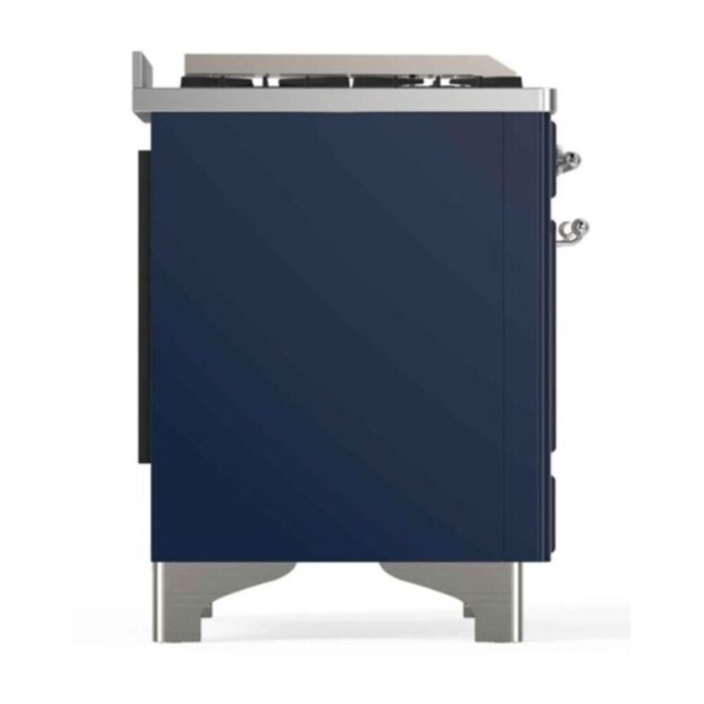 ILVE_UM12FDNS3MBC_Majestic_II_48_Dual_Fuel_Range_Left_Angle