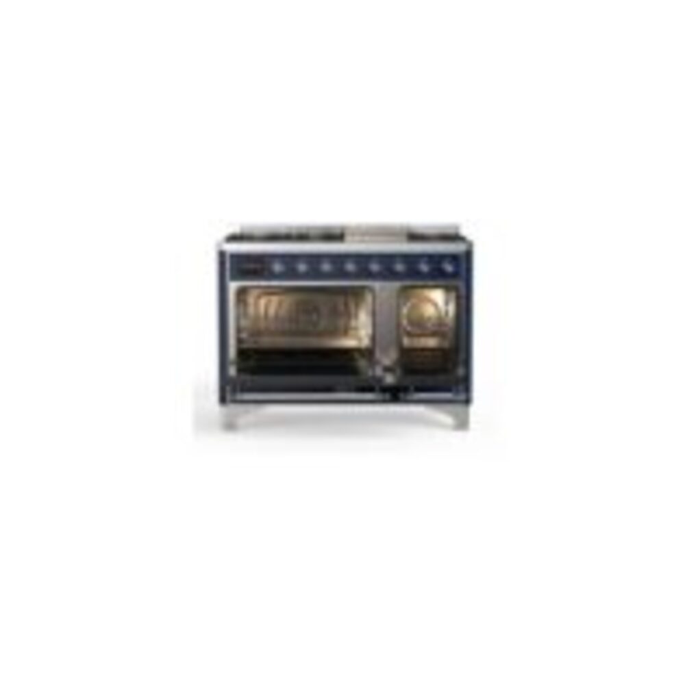 ILVE_UM12FDNS3MBC_Majestic_II_48"_Dual_Fuel_Range_oven_opened