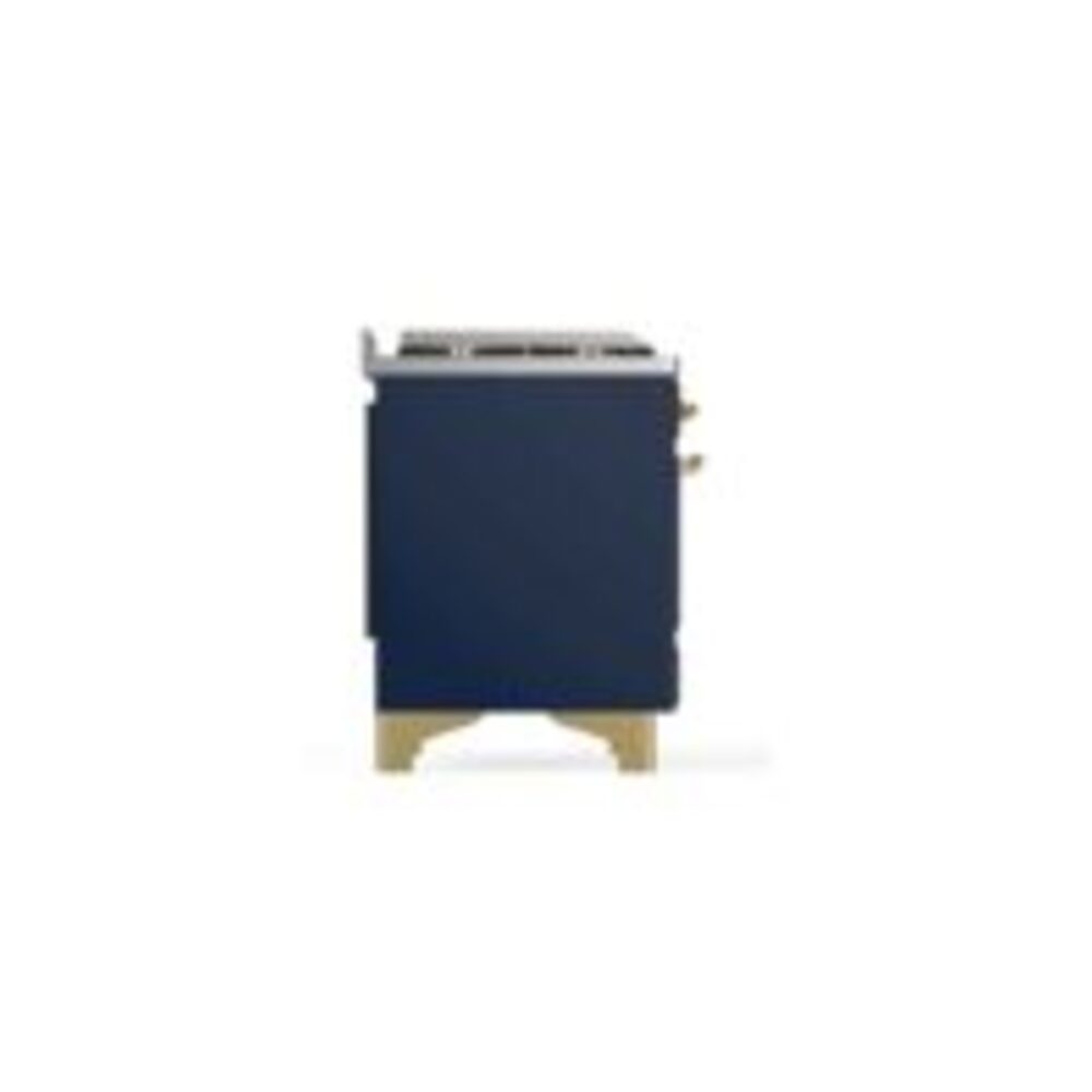 ILVE_UM12FDNS3MBG_Majestic_II_48"_Dual_Fuel_Range_Left_Angle