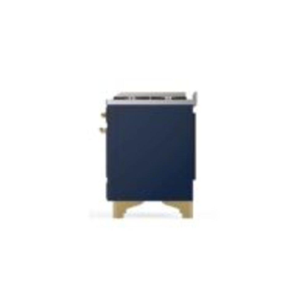 ILVE_UM12FDNS3MBG_Majestic_II_48"_Dual_Fuel_Range_Right_Angle