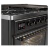 ILVE UM12F Majestic II 48 inch Dual Fuel Range with 8 Burners, Griddle