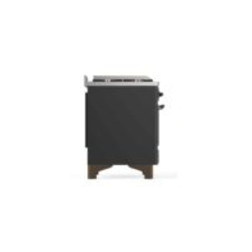 ILVE_UM12FDNS3MGBLP_Majestic_II_48"_Dual_Fuel_Range_Left_Angle