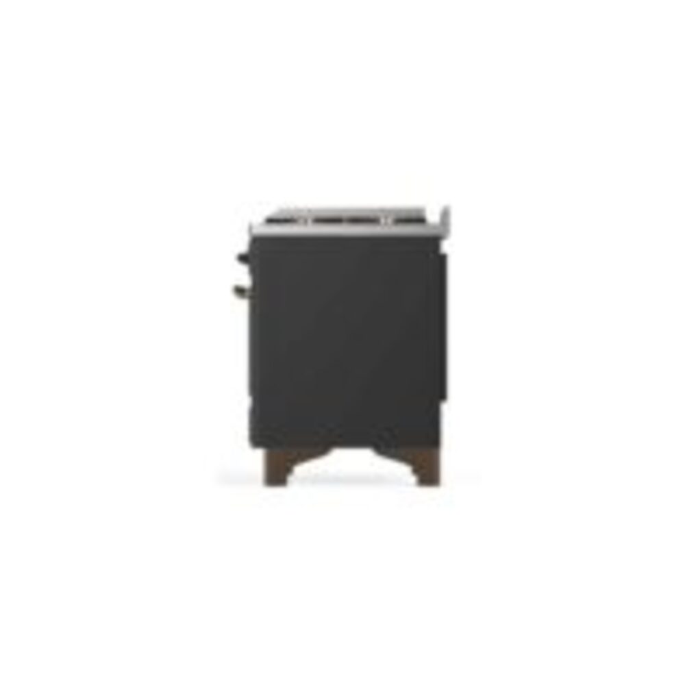 ILVE_UM12FDNS3MGBLP_Majestic_II_48"_Dual_Fuel_Range_Right_Angle