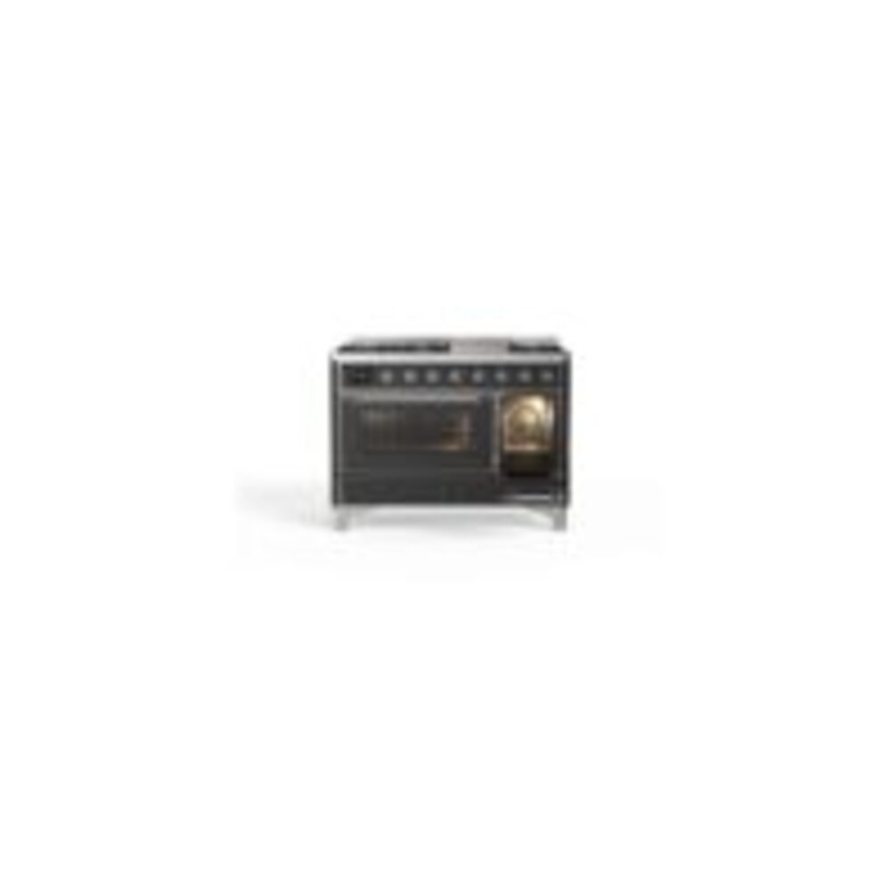 ILVE_UM12FDNS3MGCLP_Majestic_II_48"_Dual_Fuel_Range_right_oven