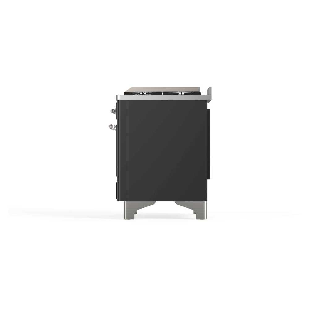 ILVE_UM12FDNS3MGC_Majestic_II_48"_Dual_Fuel_Range_Right_Angle