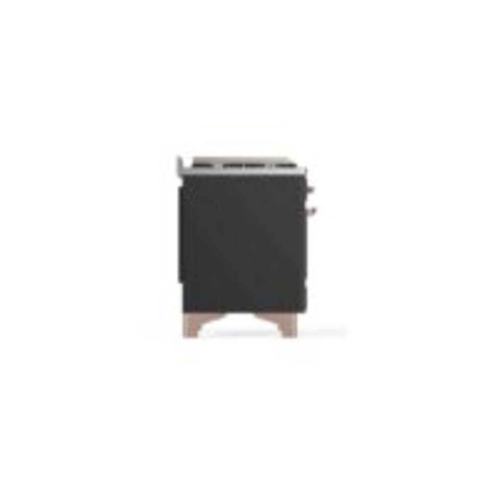 ILVE_UM12FDNS3MGPLP_Majestic_II_48"_Dual_Fuel_Range_Left_Angle