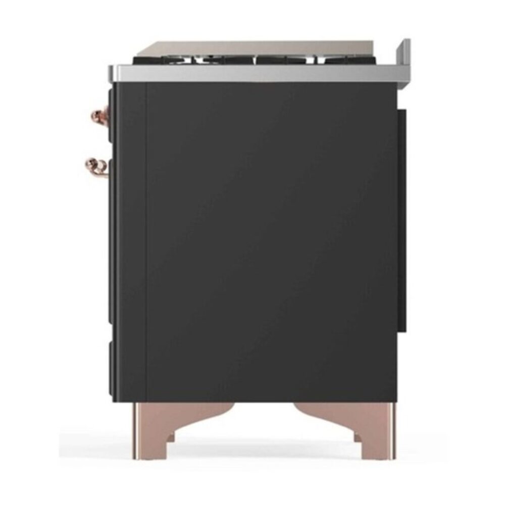 ILVE_UM12FDNS3MGP_Majestic_II_48"_Dual_Fuel_Range_Right_Angle