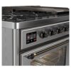 ILVE UM12F Majestic II 48 inch Dual Fuel Range with 8 Burners, Griddle
