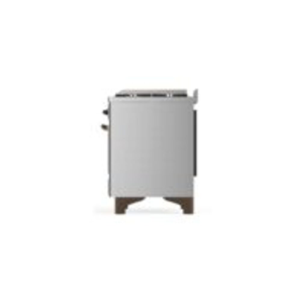 ILVE_UM12FDNS3SSBLP_Majestic_II_48"_Dual_Fuel_Range_Right_Angle