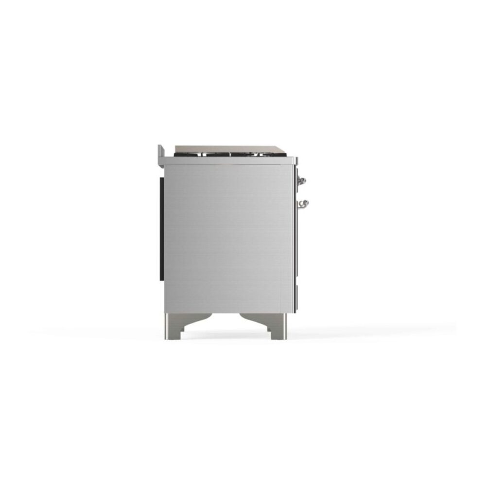 ILVE_UM12FDNS3SSC_Majestic_II_48_Dual_Fuel_Range_Left_Angle