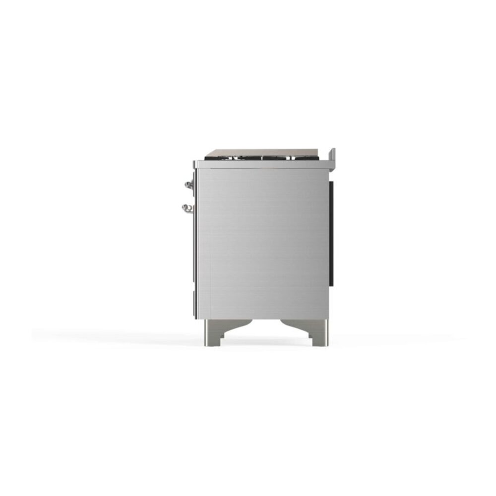 ILVE_UM12FDNS3SSC_Majestic_II_48"_Dual_Fuel_Range_Right_Angle