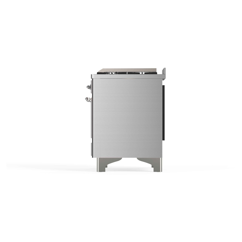 ILVE_UM12FDNS3SSC_Majestic_II_48"_Dual_Fuel_Range_Right_Angle