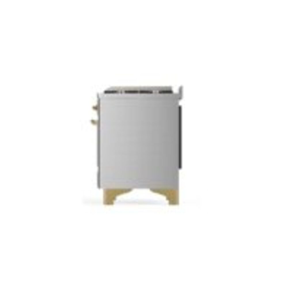 ILVE_UM12FDNS3SSG_Majestic_II_48"_Dual_Fuel_Range_Right_Angle