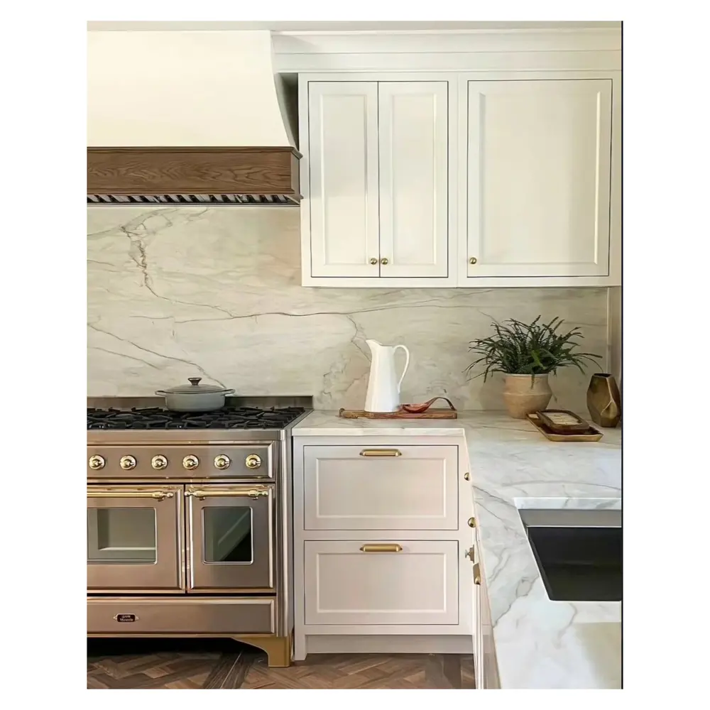 ILVE UM12F Majestic II 48 inch Dual Fuel Range with 8 Black Brass Burners, Griddle