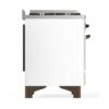 ILVE_UM12FDNS3WHBLP_Majestic_II_48"_Dual_Fuel_Range_Left_Angle