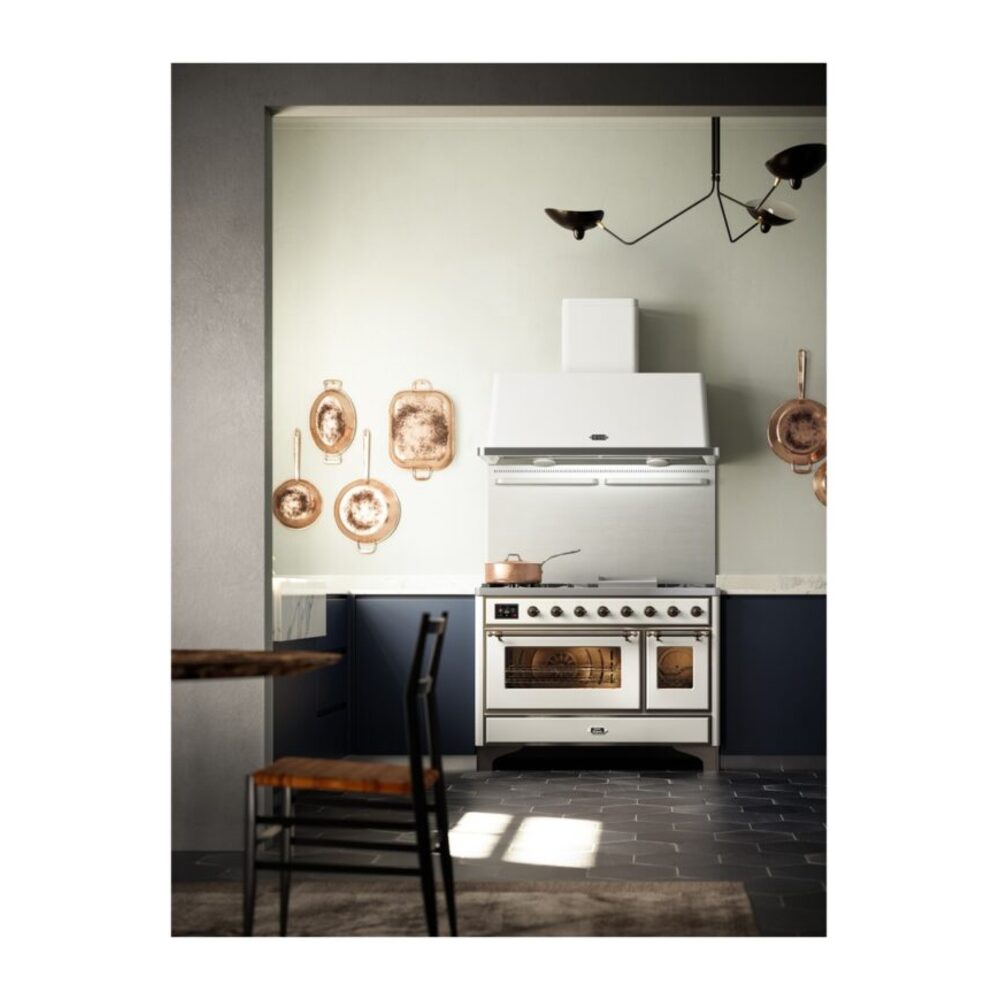 ILVE Majestic II 48" UM12FDNS3WHB Dual Fuel Range, Lifestyle