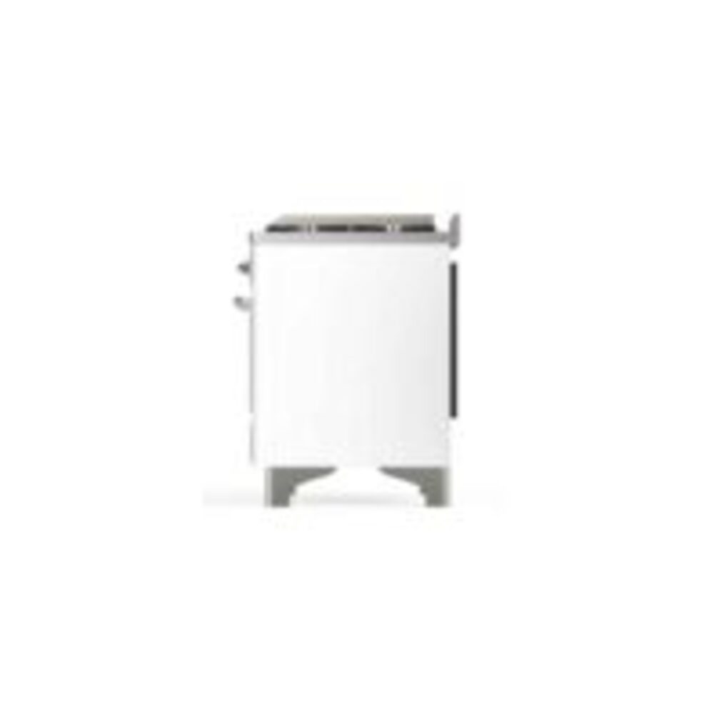 ILVE_UM12FDNS3WHC_Majestic_II_48"_Dual_Fuel_Range_Right_Angle
