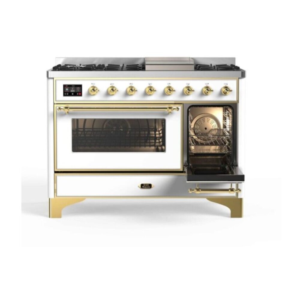 ILVE_UM12FDNS3WHG_Majestic_II_48"_Dual_Fuel_Range_right_oven