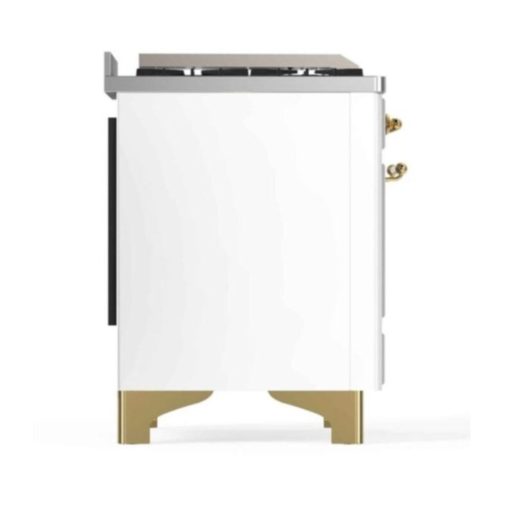 ILVE_UM12FDNS3WHG_Majestic_II_48"_Dual_Fuel_Range_left_side