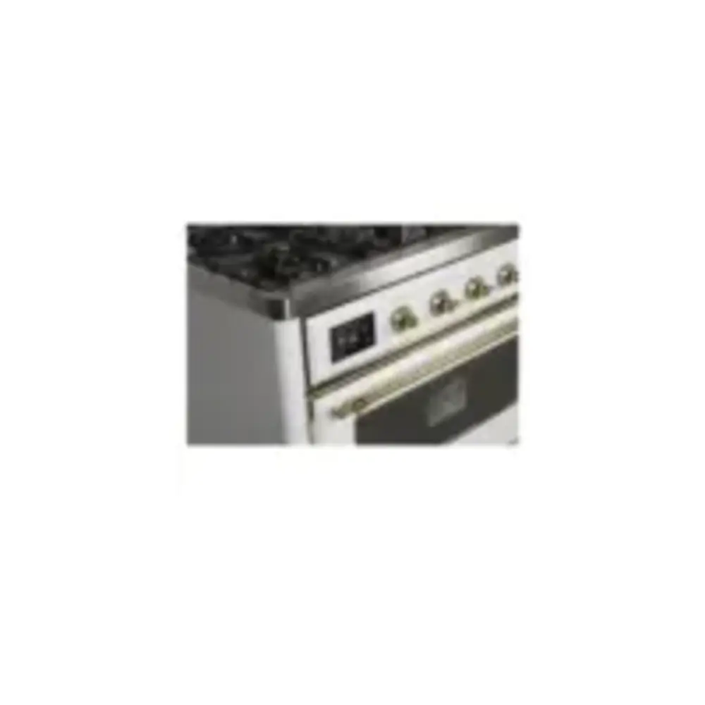 ILVE_UM12FDNS3WHG_Majestic_II_48"_Dual_Fuel_Range_controls