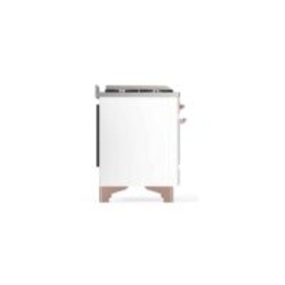 ILVE_UM12FDNS3WHPLP_Majestic_II_48"_Dual_Fuel_Range_Left_Angle