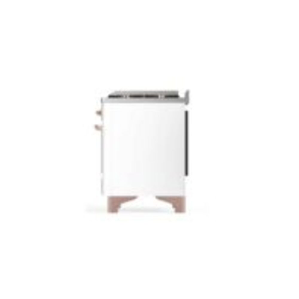 ILVE_UM12FDNS3WHPLP_Majestic_II_48"_Dual_Fuel_Range_Right_Angle