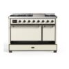 ILVE UM12F Majestic II 48 inch Dual Fuel Range with 8 Burners, Griddle