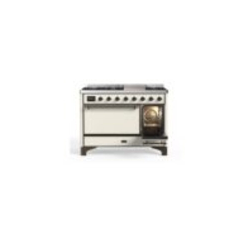 ILVE_UM12FDQNS3AWBLP_Majestic_II_48"_Dual_Fuel_Range_Right_Angle