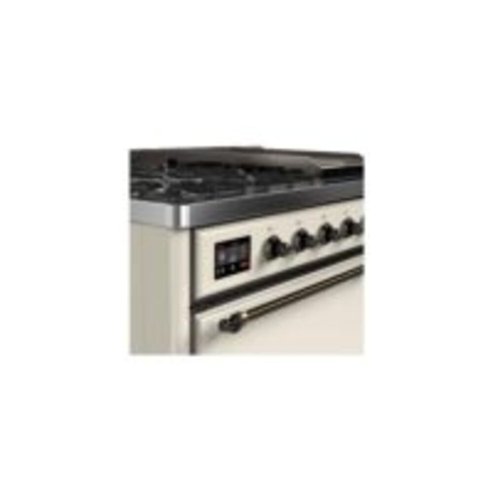 ILVE UM12F Majestic II 48 inch Dual Fuel Range with 8 Burners, Griddle