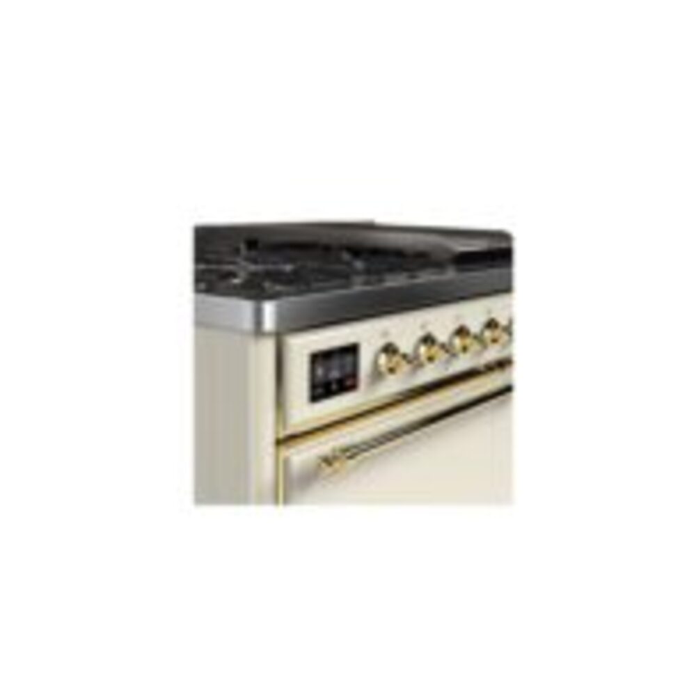 ILVE UM12F Majestic II 48 inch Dual Fuel Range with 8 Burners, Griddle