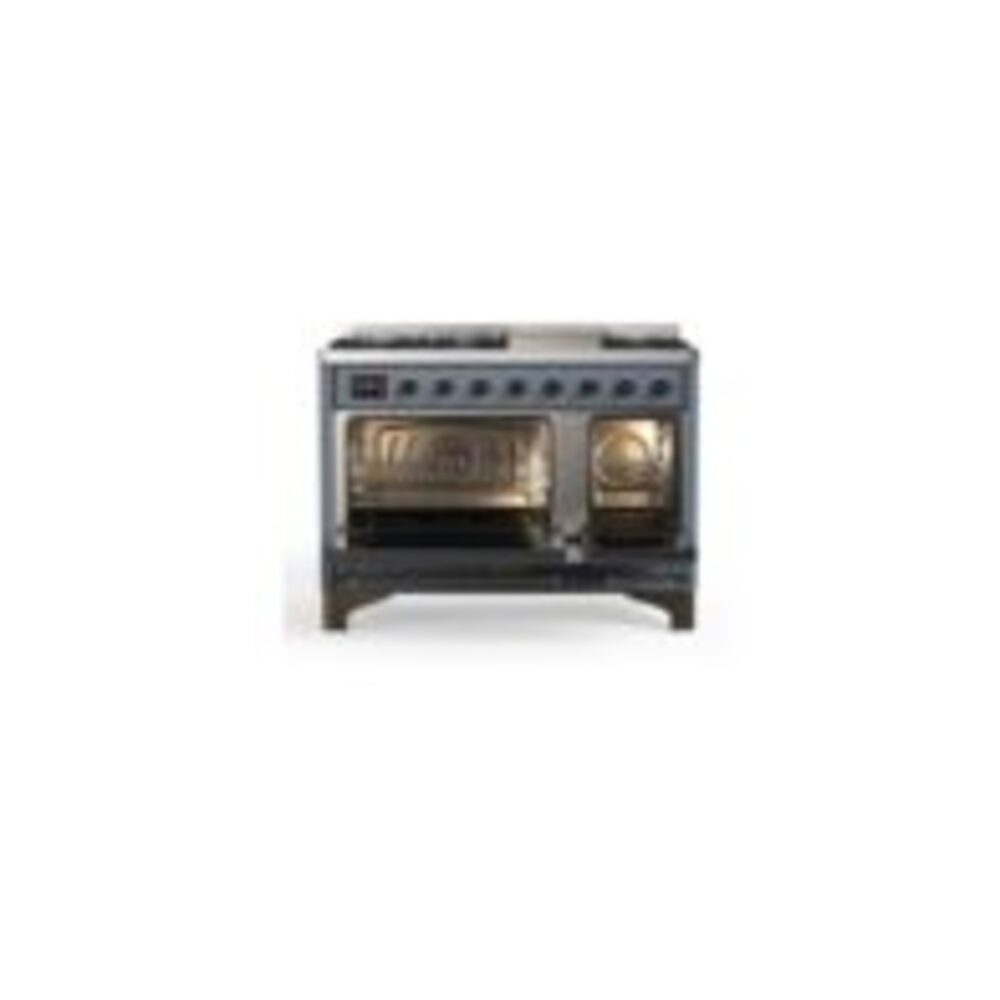 ILVE_UM12FDQNS3BGB_Majestic_II_48_Dual_Fuel_Range_Top_Angle