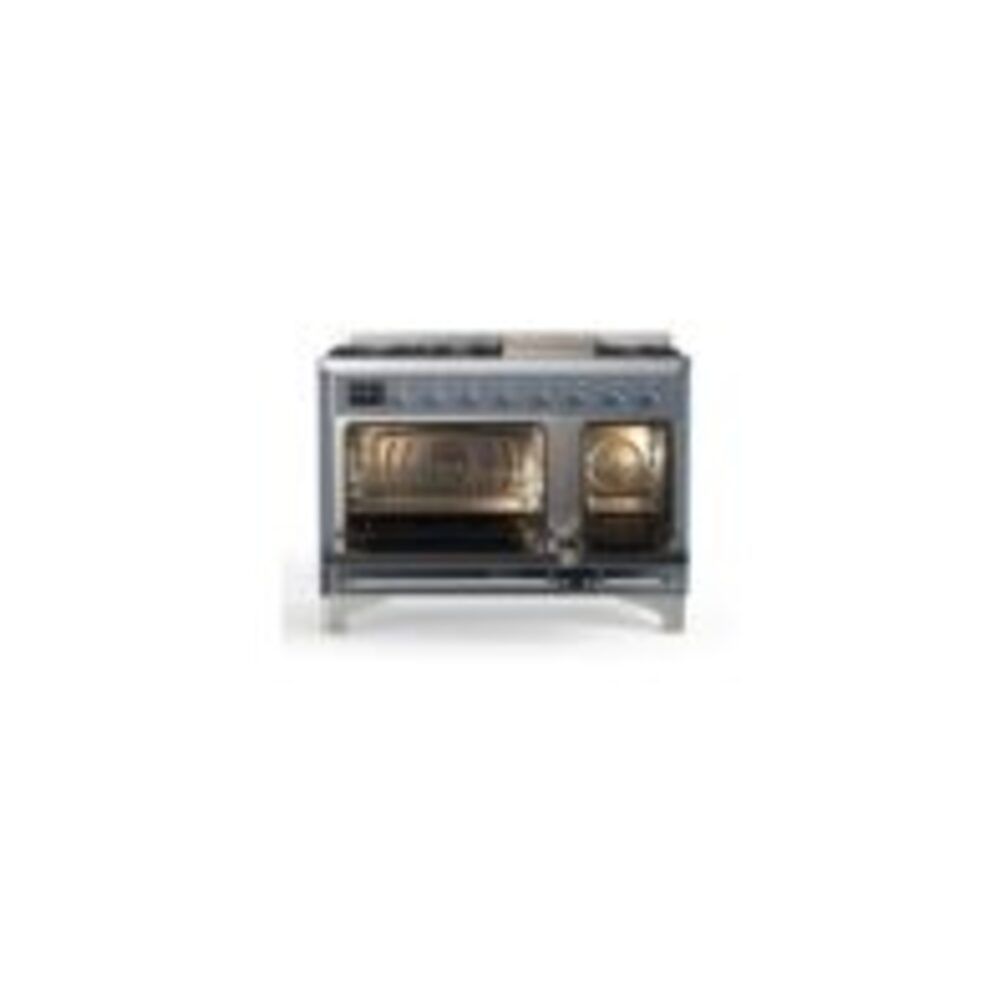 ILVE_UM12FDQNS3BGC_Majestic_II_48_Dual_Fuel_Range_Top_Angle