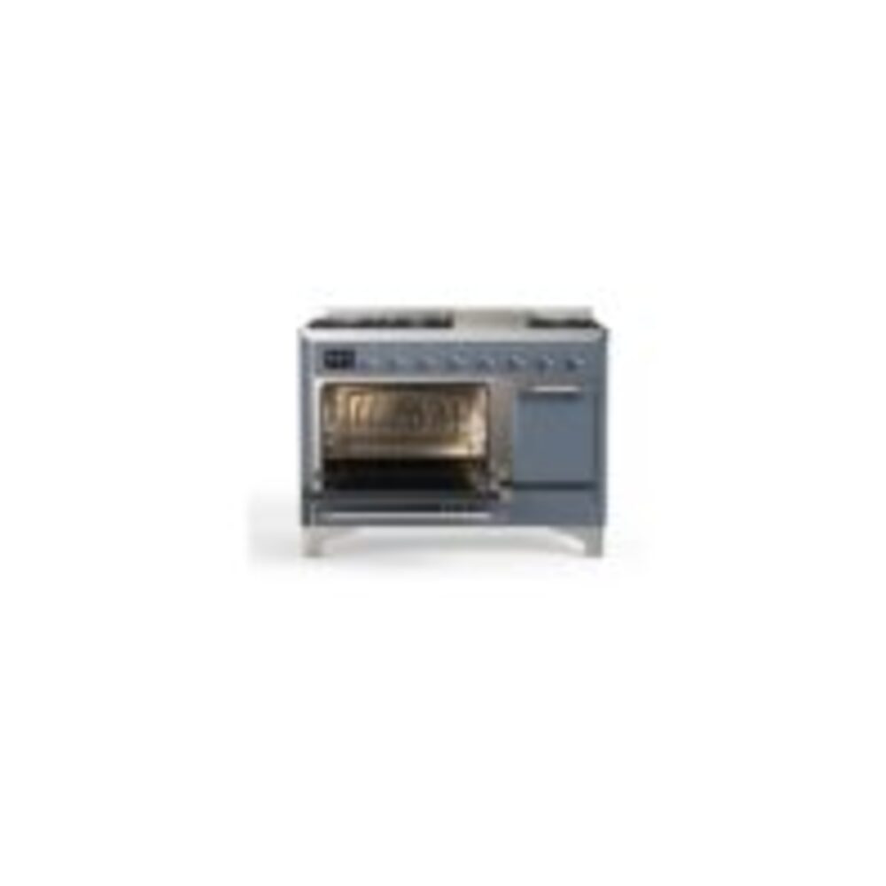 ILVE_UM12FDQNS3BGC_Majestic_II_48_Dual_Fuel_Range_Left_Angle