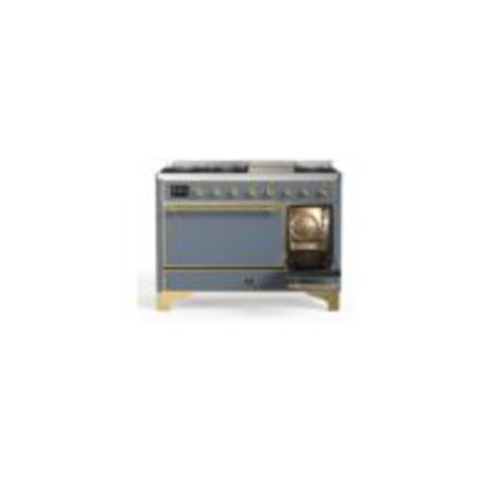 ILVE_UM12FDQNS3BGG_Majestic_II_48"_Dual_Fuel_Range_Right_Angle