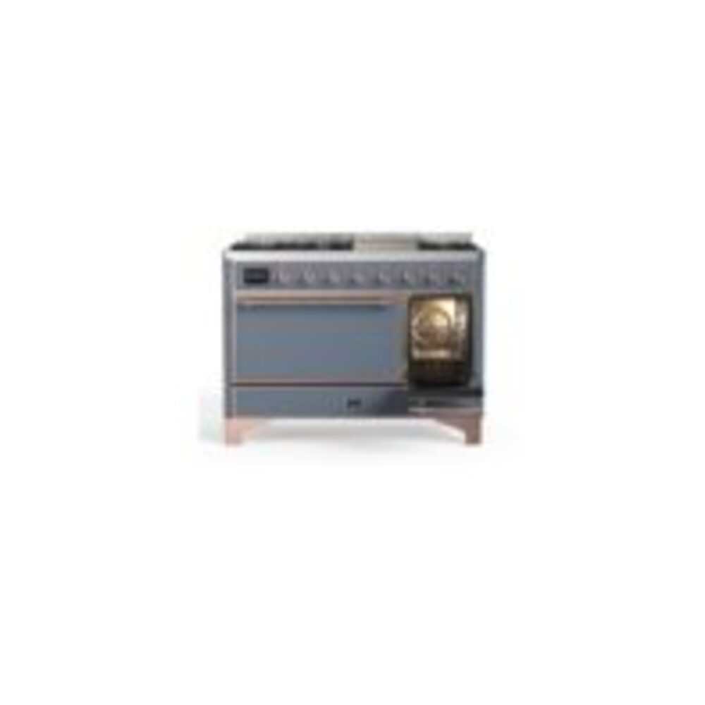 ILVE_UM12FDQNS3BGPLP_Majestic_II_48"_Dual_Fuel_Range_Left_Angle