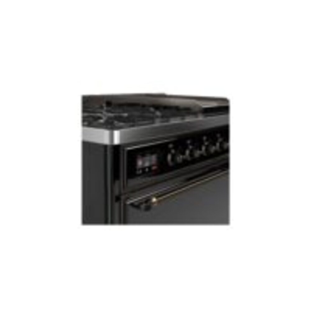 ILVE UM12F Majestic II 48 inch Dual Fuel Range with 8 Burners, Griddle