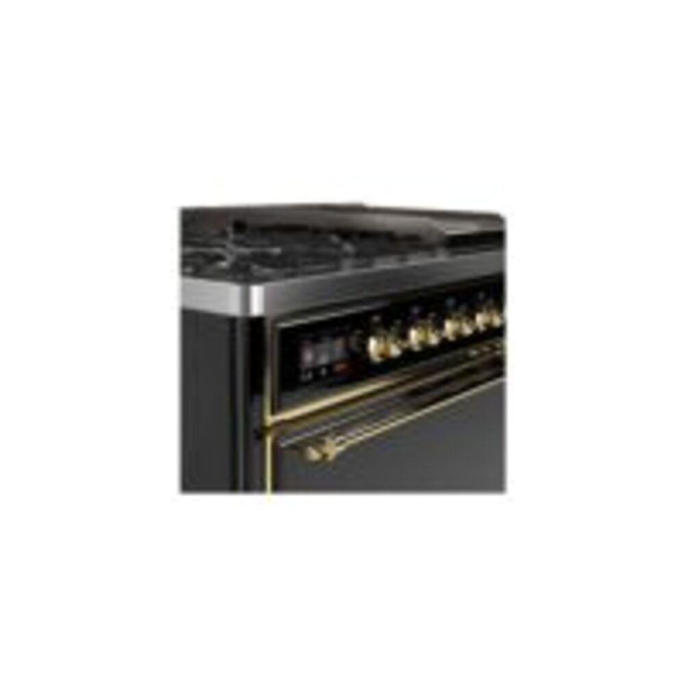 ILVE UM12F Majestic II 48 inch Dual Fuel Range with 8 Burners, Griddle