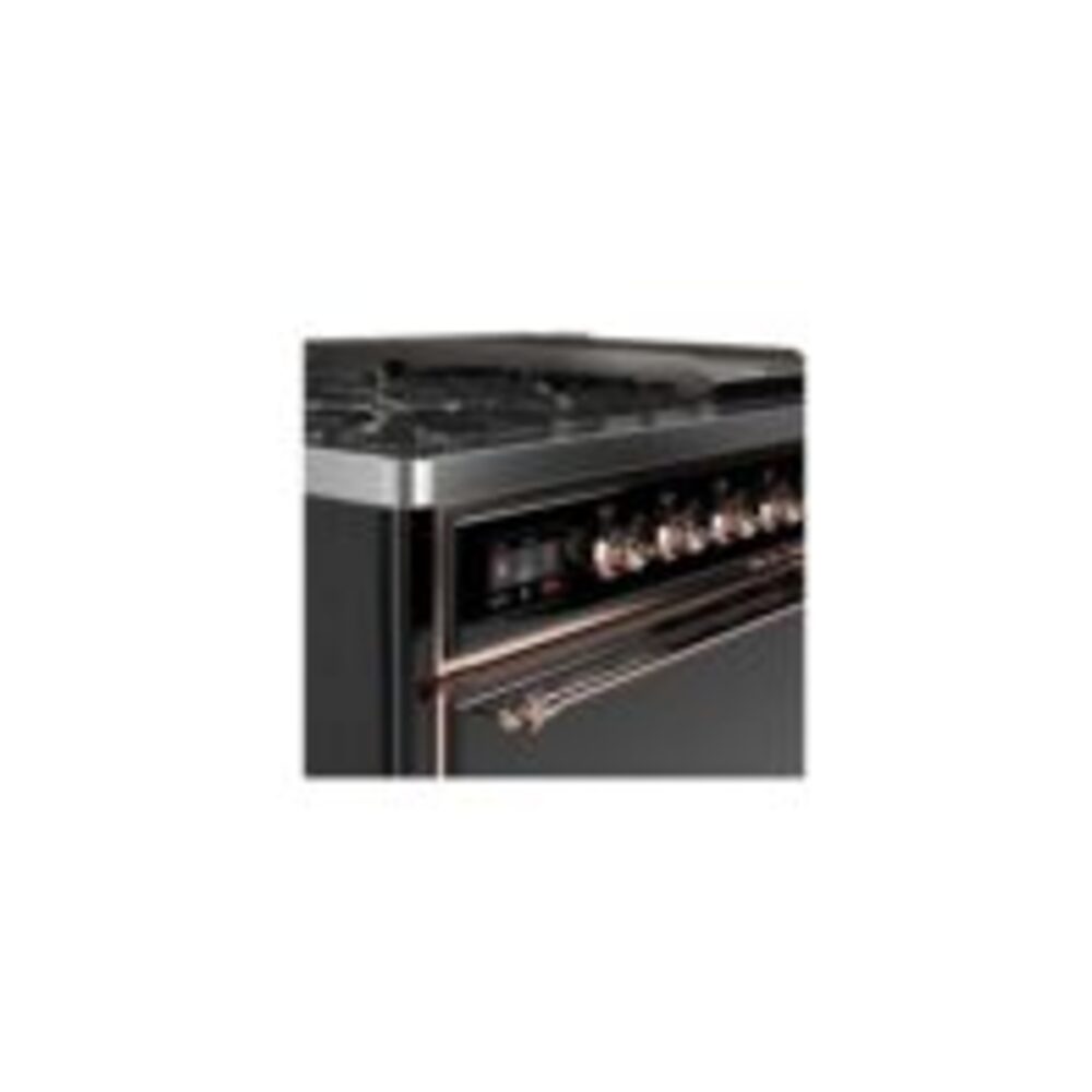 ILVE UM12F Majestic II 48 inch Dual Fuel Range with 8 Burners, Griddle