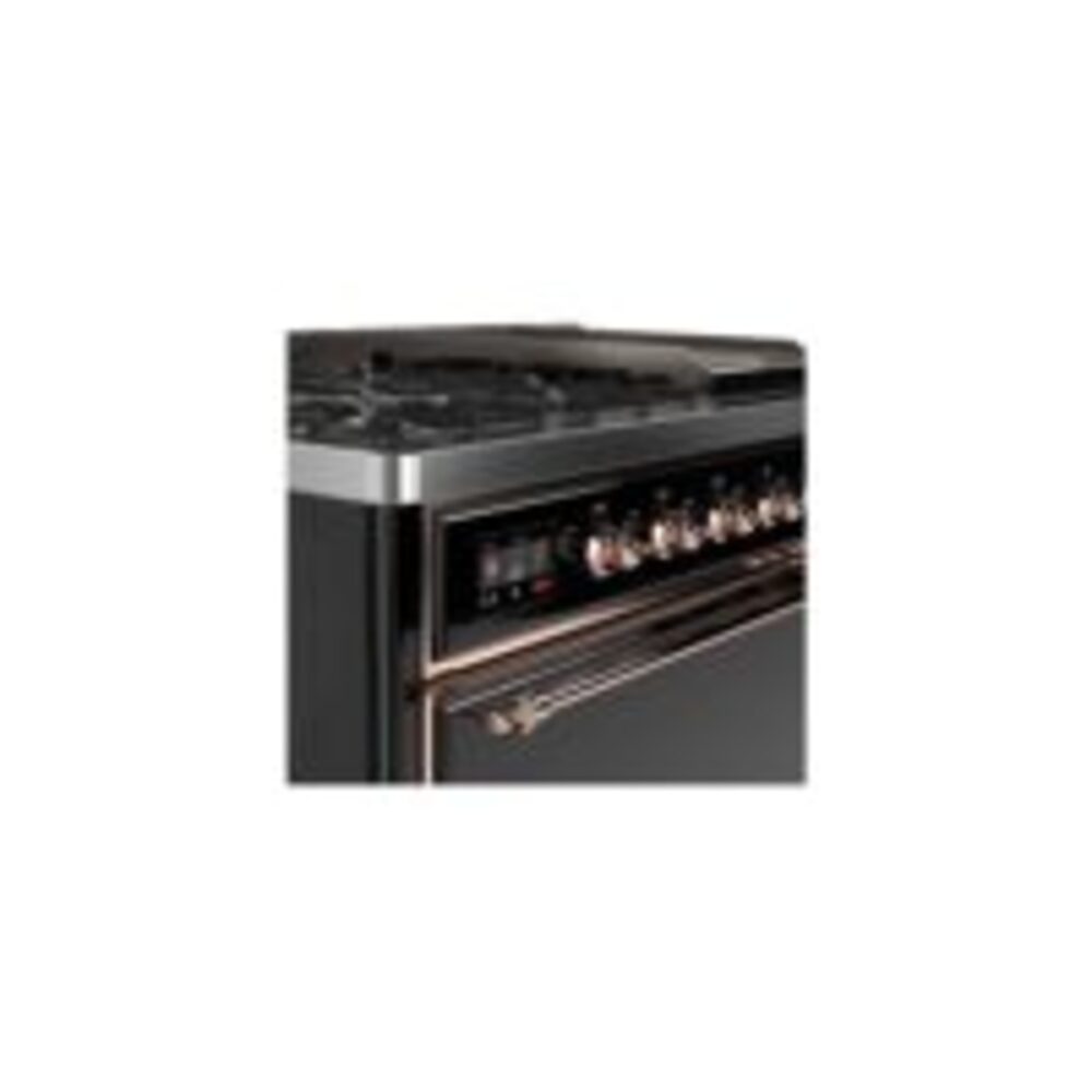 ILVE UM12F Majestic II 48 inch Dual Fuel Range with 8 Burners, Griddle
