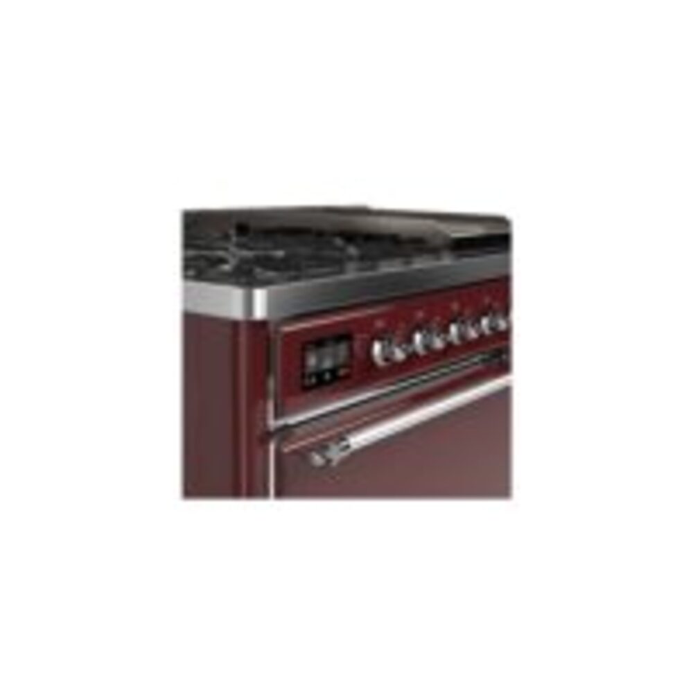 ILVE UM12F Majestic II 48 inch Dual Fuel Range with 8 Burners, Griddle