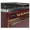 ILVE UM12F Majestic II 48 inch Dual Fuel Range with 8 Burners, Griddle