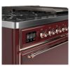 ILVE UM12F Majestic II 48 inch Dual Fuel Range with 8 Burners, Griddle