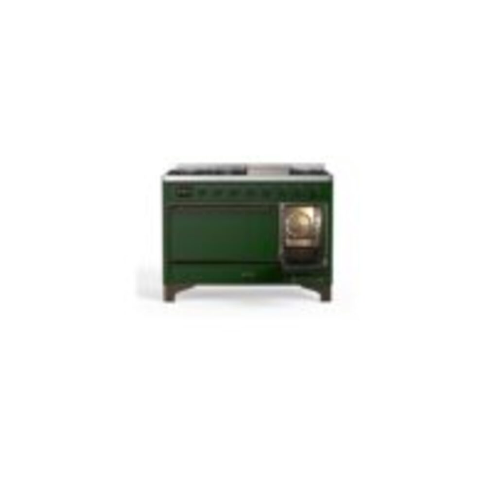 ILVE_UM12FDQNS3EGBLP_Majestic_II_48"_Dual_Fuel_Range_Right_Angle