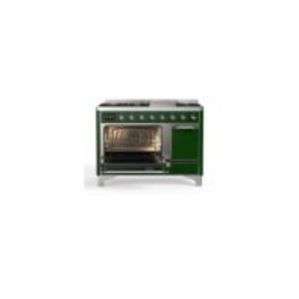 ILVE_UM12FDQNS3EGCLP_Majestic_II_48"_Dual_Fuel_Range_Left_Angle