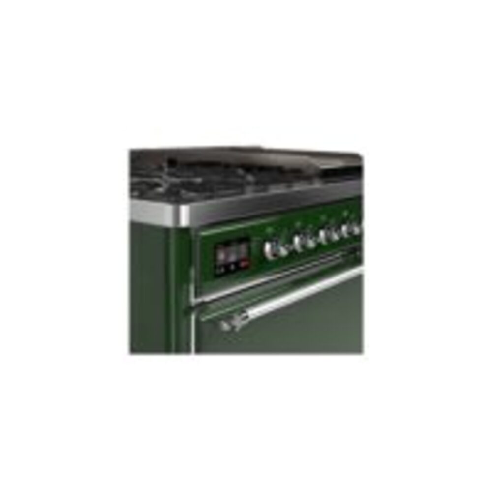 ILVE UM12F Majestic II 48 inch Dual Fuel Range with 8 Burners, Griddle