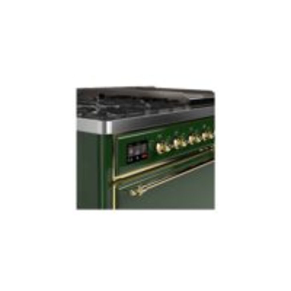 ILVE UM12F Majestic II 48 inch Dual Fuel Range with 8 Burners, Griddle