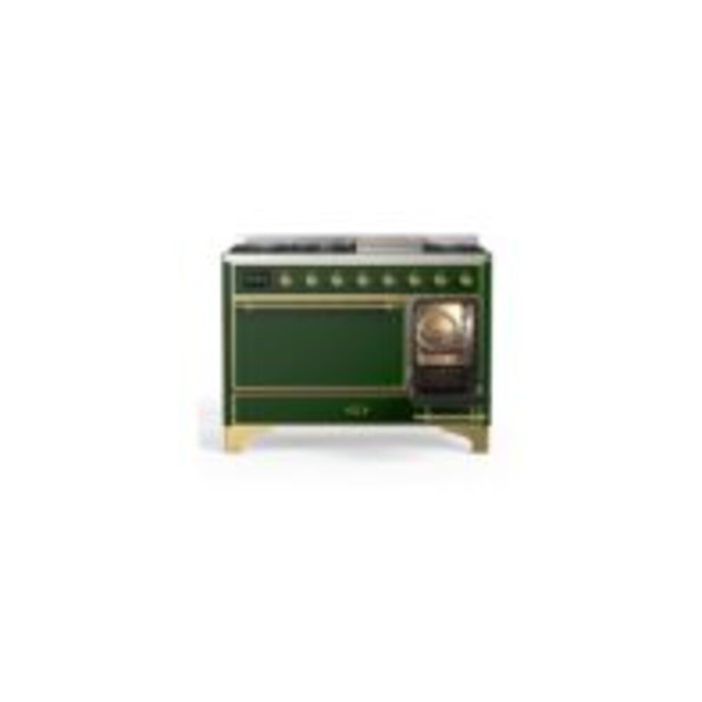ILVE_UM12FDQNS3EGG_Majestic_II_48"_Dual_Fuel_Range_Right_Angle