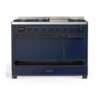 ILVE UM12F Majestic II 48 inch Dual Fuel Range with 8 Burners, Griddle